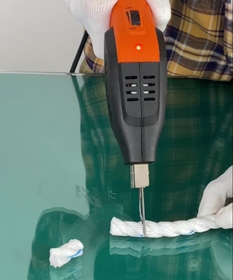 Ręczny, chłodzony powietrzem, gorący lina do cięcia tkanin, elektryczny