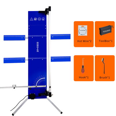 Maszyna do cięcia gorącego drutu poszerzonego stołu XPS Insulation Blue