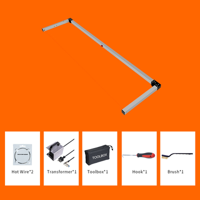 Ręczny przecinak do pianki z gorącym drutem 200 W 300 mm 110-240 V