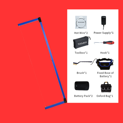 Ręczna maszyna do cięcia pianki z gorącym drutem typu Bow 200W