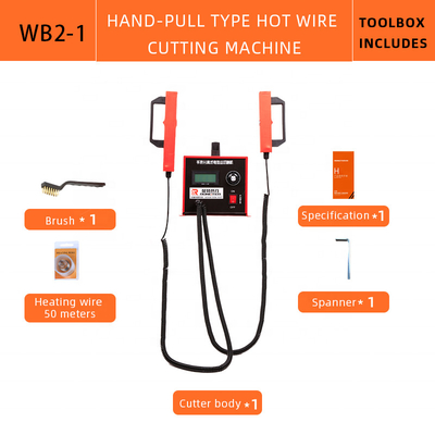 110-220V 60Hz Elektryczny przecinak do gorącego drutu ręczny typu ciągnącego
